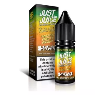 Just Juice 50/50 Exotic Fruits Papaya, Pineapple & Coconut 10 ml