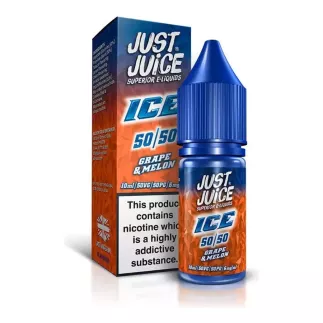 Just Juice Ice Grape Melon 50/50 10 ml – sól nikotynowa | vapecity24