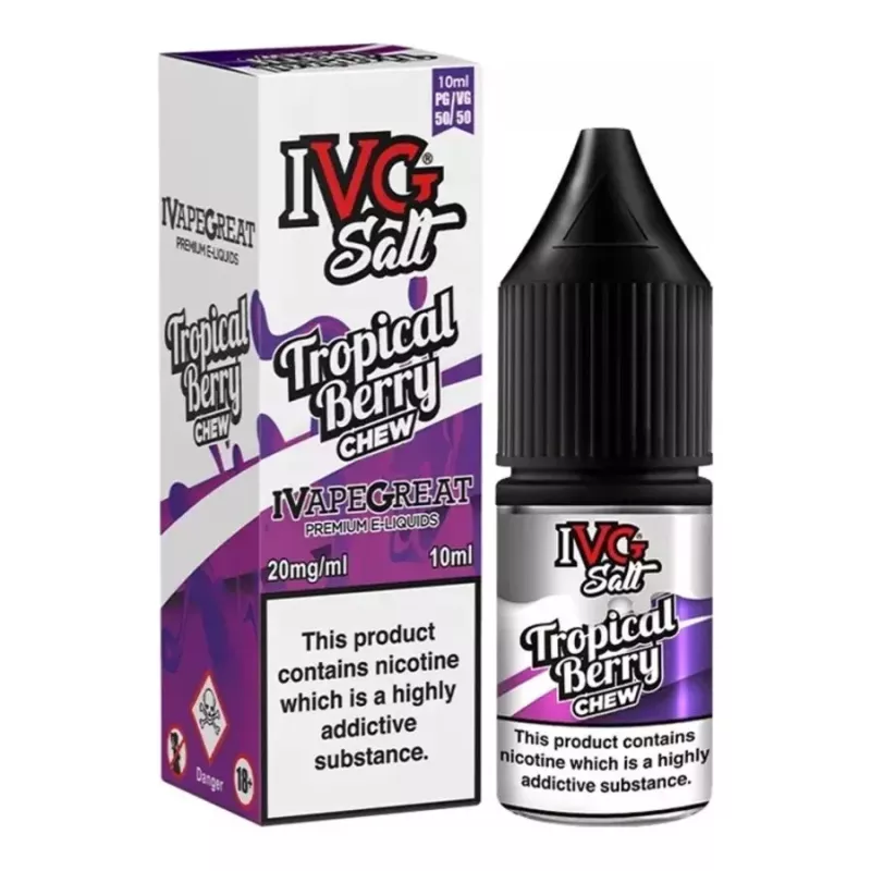 IVG Salts Tropical Berry Chew 10 ml – nikotínová soľ | vapecity24