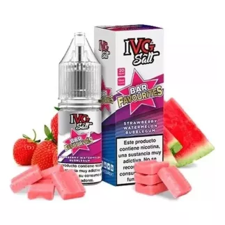 IVG Favourite Bar Salts Strawberry Watermelon Bubblegum 10 ml
