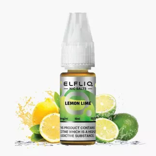 ELFLIQ Lemon Lime 10 ml fľaša – ELFLIQ e-liquid s príchuťou citrón a limetka