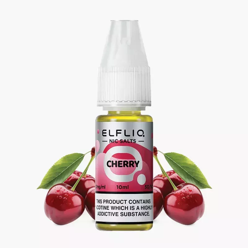 ELFLIQ Cherry 10 ml fľaša – ELFLIQ e-liquid s príchuťou čerešňa