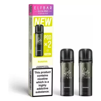 Elf Bar ELFA Pro Banana POD cartridge 2 ml (2 pcs)