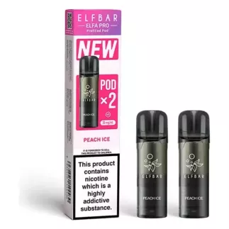 Elf Bar ELFA Pro Peach Ice POD cartridge 2 ml (2 pcs)