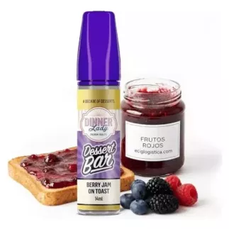 Dinner Lady Desserts Berry Jam On Toast longfill 14 ml