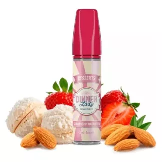 Dinner Lady Strawberry Macaroon Longfill Aroma 14 ml