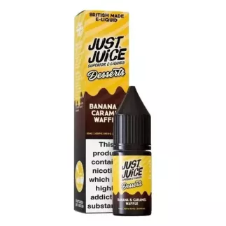 Just Juice Desserts Salts Banana Caramel Waffle Liquid 10 ml