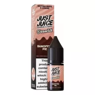 Just Juice Desserts Salts Banoffee Pie Liquid 10 ml