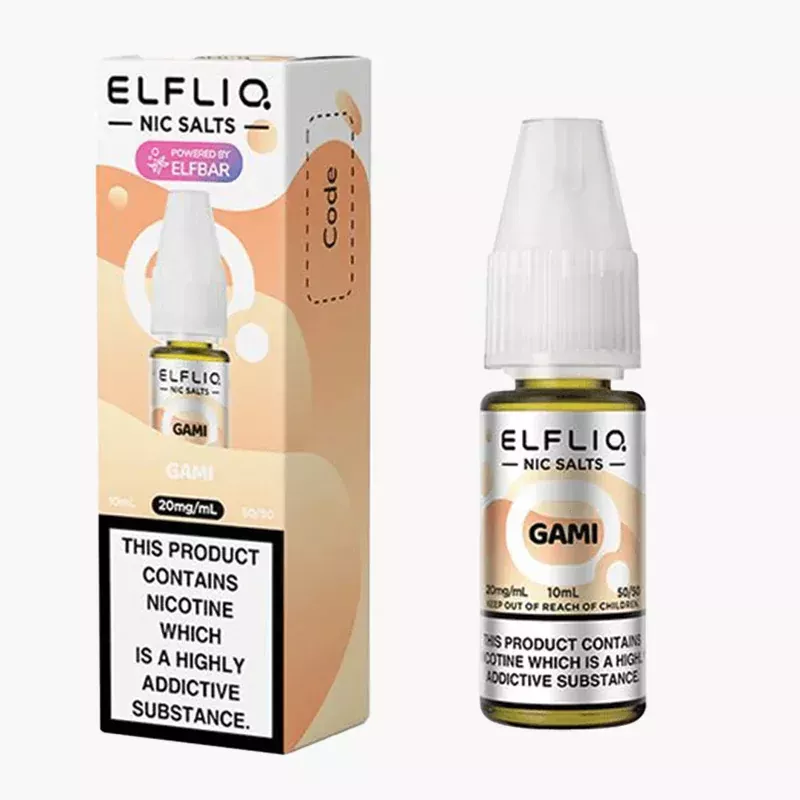 ELFLIQ Gami 10 ml krabica – ELFLIQ nikotínová soľ s príchuťou ovocné želé cukríky