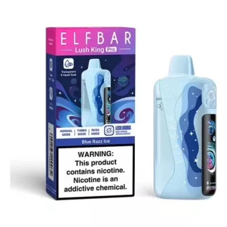 Elfbar Lush King Pro 40000 – Blue Razz Ice | jednorazowy e-papieros