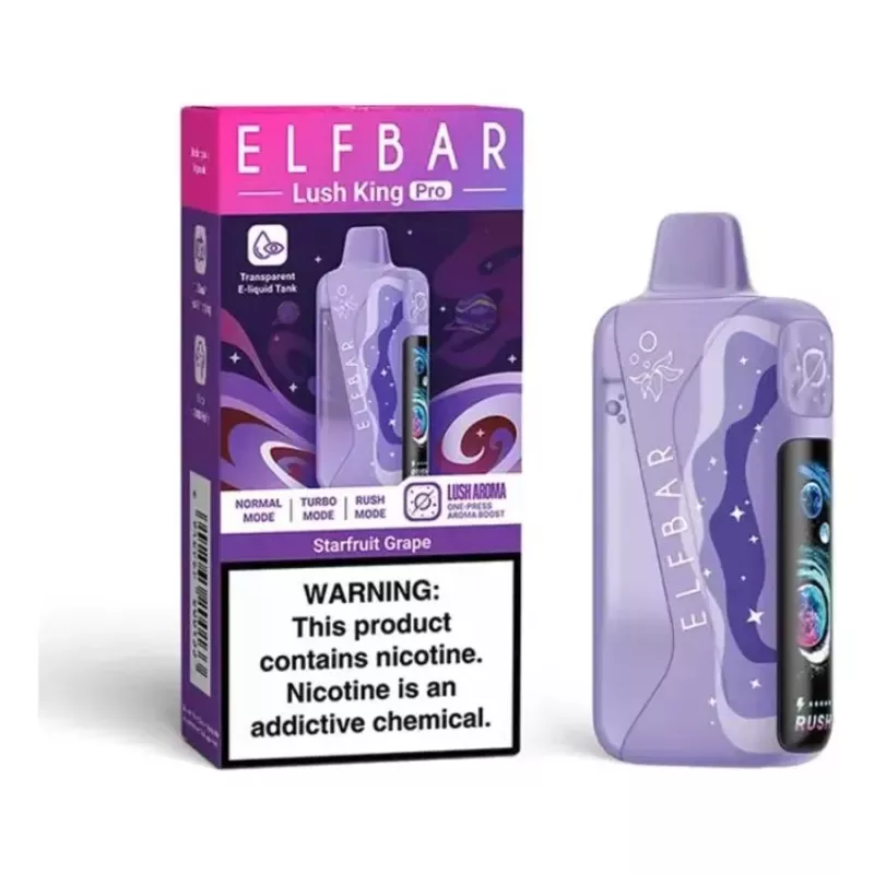 Elfbar Lush King Pro 40000 – Starfruit Grape | jednorazowy e-papieros
