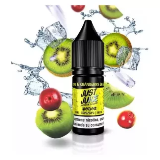 Just Juice 50/50 Kiwi & Cranberry On Ice 10 ml – Nikotinsalz