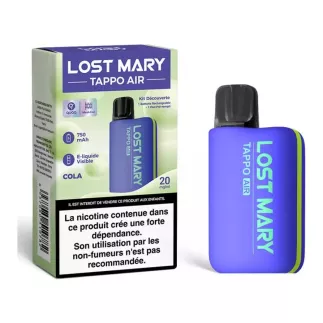 Lost Mary Tappo Air Starter Kit 750 mAh Ocean Blue – Cola