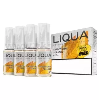 LIQUA Traditional Tobacco liquid 4 × 10 ml