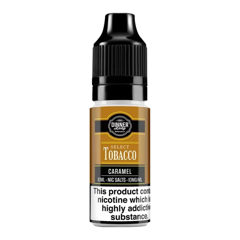 Dinner Lady Salts Select Tobacco Caramel 10 ml – nikotinsó