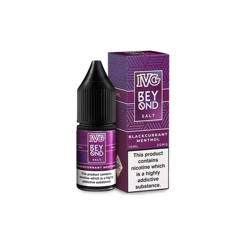 Beyond Salts Blackcurrant Menthol By IVG 10 ml – nikotínová soľ