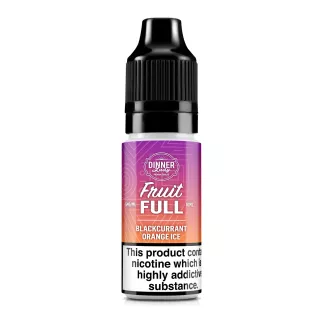 Dinner Lady Fruit FULL Salt Blackcurrant Orange Ice 10 ml