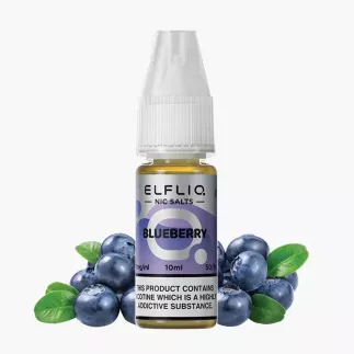 ELFLIQ Blueberry 10 ml fľaša – ELFLIQ e-liquid s príchuťou čučoriedka