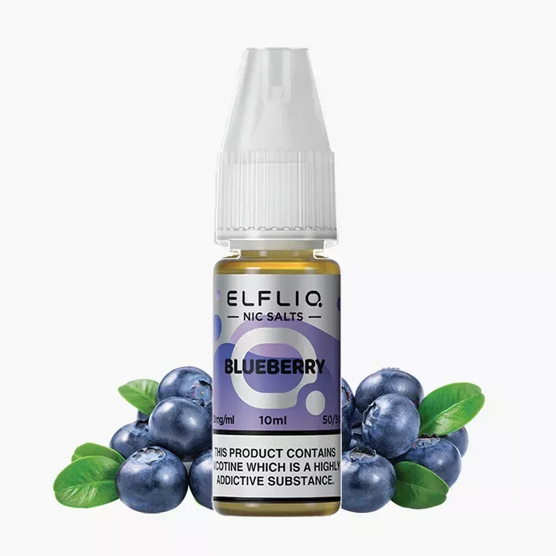 ELFLIQ Blueberry 10 ml fľaša – ELFLIQ e-liquid s príchuťou čučoriedka