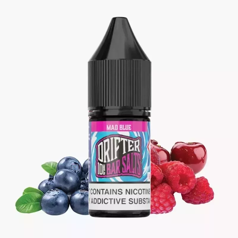 DRIFTER Bar Salts Mad Blue 10 ml – Nikotinsalz | vapecity24