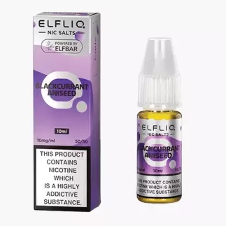 ELFLIQ Blackcurrant Aniseed Nic Salt 10 ml