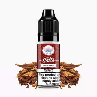 Dinner Lady Smooth Tobacco 10 ml – sól nikotynowa | vapecity24