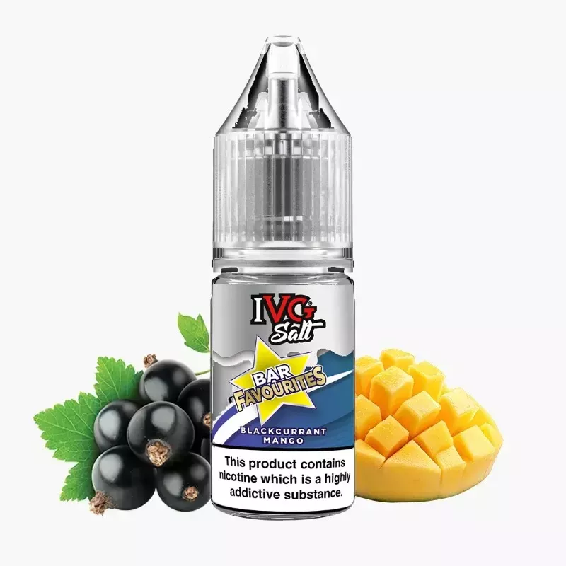 IVG Favourite Bar Salts Blackcurrant Mango 10 ml – sól nikotynowa