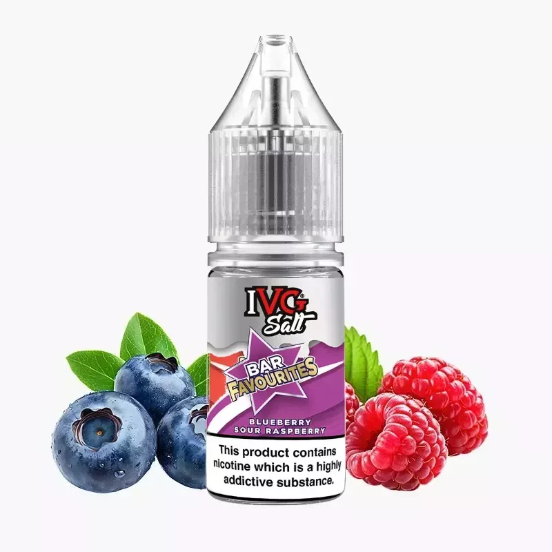 IVG Favourite Bar Salts Blueberry Sour Raspberry 10 ml