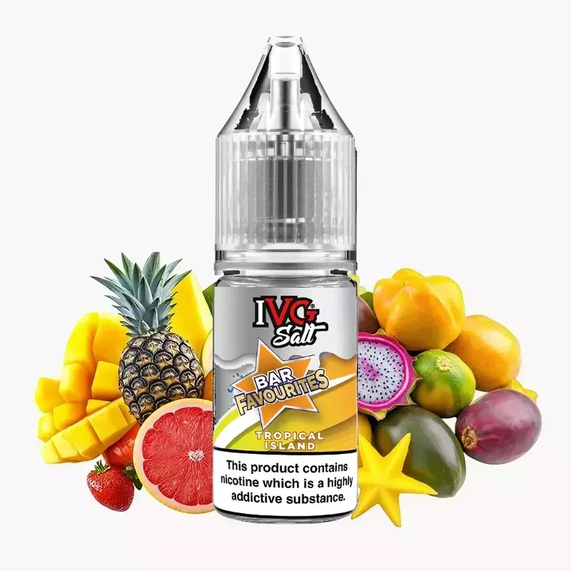 IVG Favourite Bar Salts Tropical Island 10 ml – nikotinová sůl