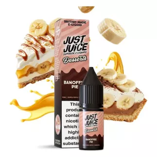 Just Juice Desserts Salts Banoffee Pie e-liquid 10 ml