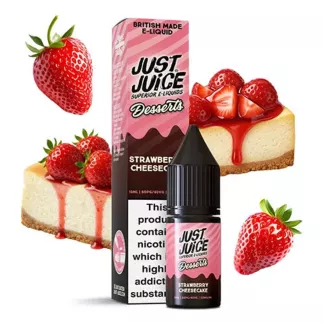 Just Juice Desserts Salts Strawberry Cheesecake liquid 10 ml