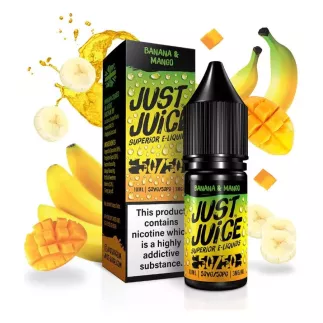 Just Juice Iconic Fruit Banana & Mango 50/50 10 ml – sól nikotynowa