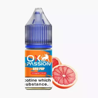Oxva OX Passion Salts Bru Pop e-liquid 10 ml