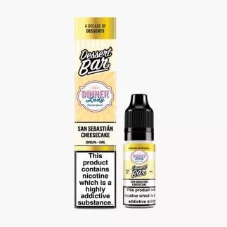 Dinner Lady Salts Desserts San Sebastian Cheesecake 10 ml