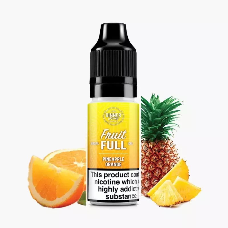 Dinner Lady Fruit Salt FULL Pineapple Orange 10 ml – nikotínová soľ