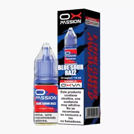 Oxva OX Passion Blue Sour Razz Nic Salt 10 ml