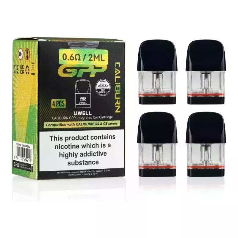 Uwell Caliburn GPP Pod cartridge 2 ml (4 ks)
