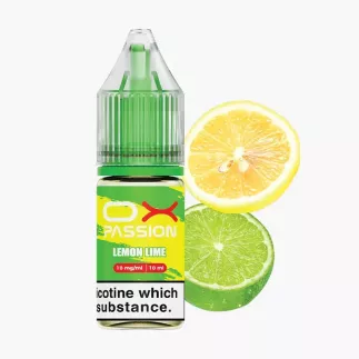Oxva OX Passion Salts Lemon Lime 10 ml fľaša – citrón a limetka