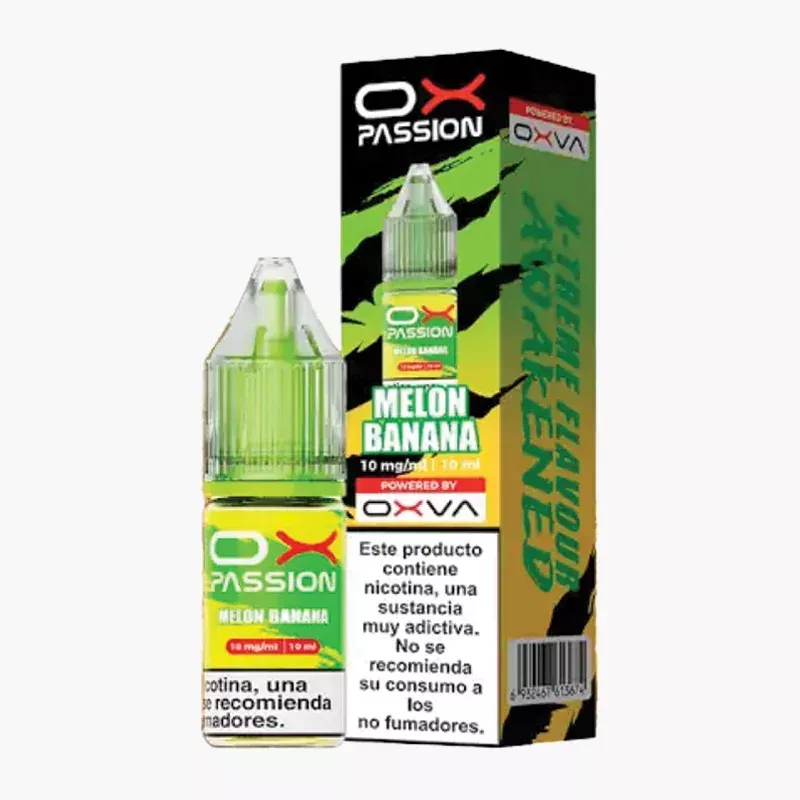 Oxva OX Passion Salts Melon Banana 10 ml krabica – melón a banán