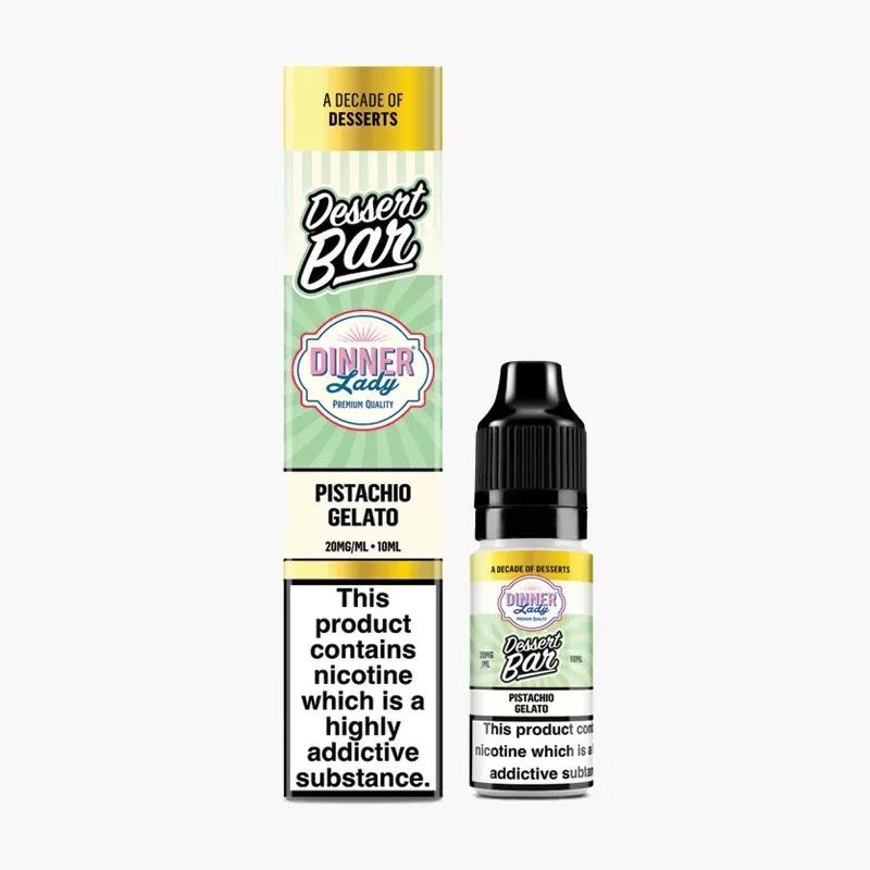 Dinner Lady Salts Desserts Pistachio Gelato 10 ml krabica – pistáciová zmrzlina gelato