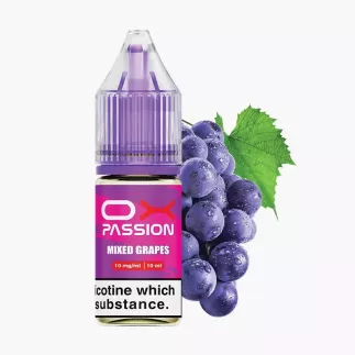 Oxva OX Passion Salts Mixed Grapes 10 ml fľaša – zmiešané hrozno