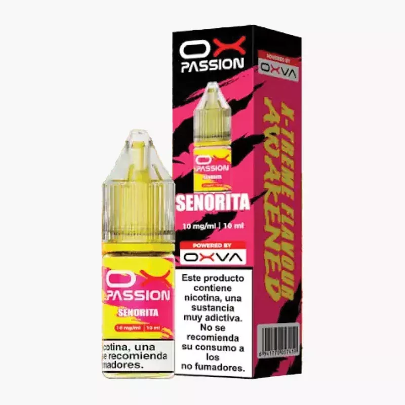 Oxva OX Passion Salts Senorita 10 ml krabica – tropická ovocná zmes