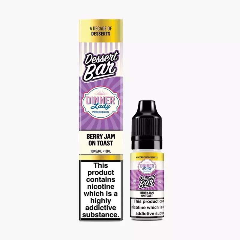 Dinner Lady Salts Desserts Berry Jam On Toast 10 ml krabica – lesný džem na hrianke