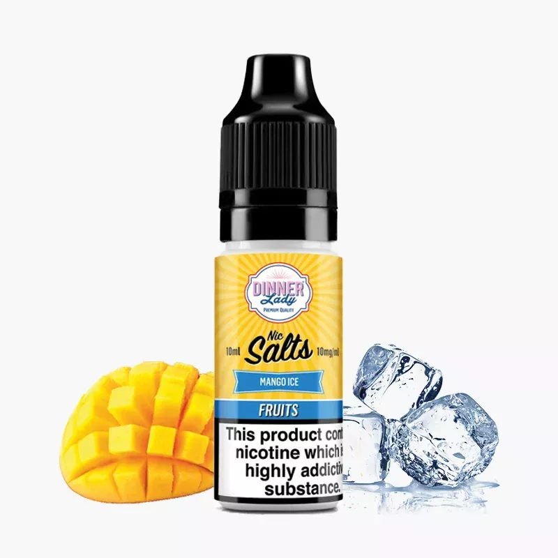 Dinner Lady Mango Ice 10 ml fľaša – mango s ľadom