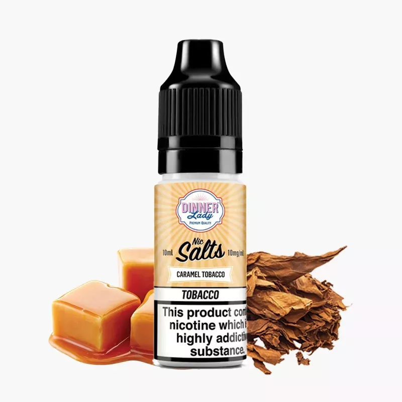 Dinner Lady Caramel Tobacco 10 ml fľaša – karamelový tabak