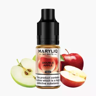Maryliq Double Apple 10 ml nikotínová soľ e-liquid fľaštička – príchuť dvojité jablko