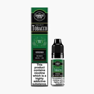 Dinner Lady Salts Select Tobacco Virginia 10 ml
