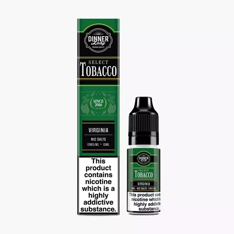 Dinner Lady Salts Select Tobacco Virginia 10 ml krabica – tabak Virginia