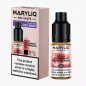 Maryliq Peach Strawberry Watermelon Ice 10 ml nikotínová soľ e-liquid škatuľka – príchuť chladivá broskyňa, jahoda a melón