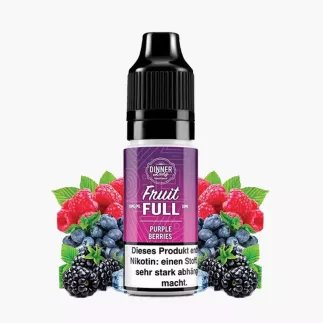 Dinner Lady Fruit Salt FULL Purple Berries 10 ml fľaša – tmavé lesné ovocie